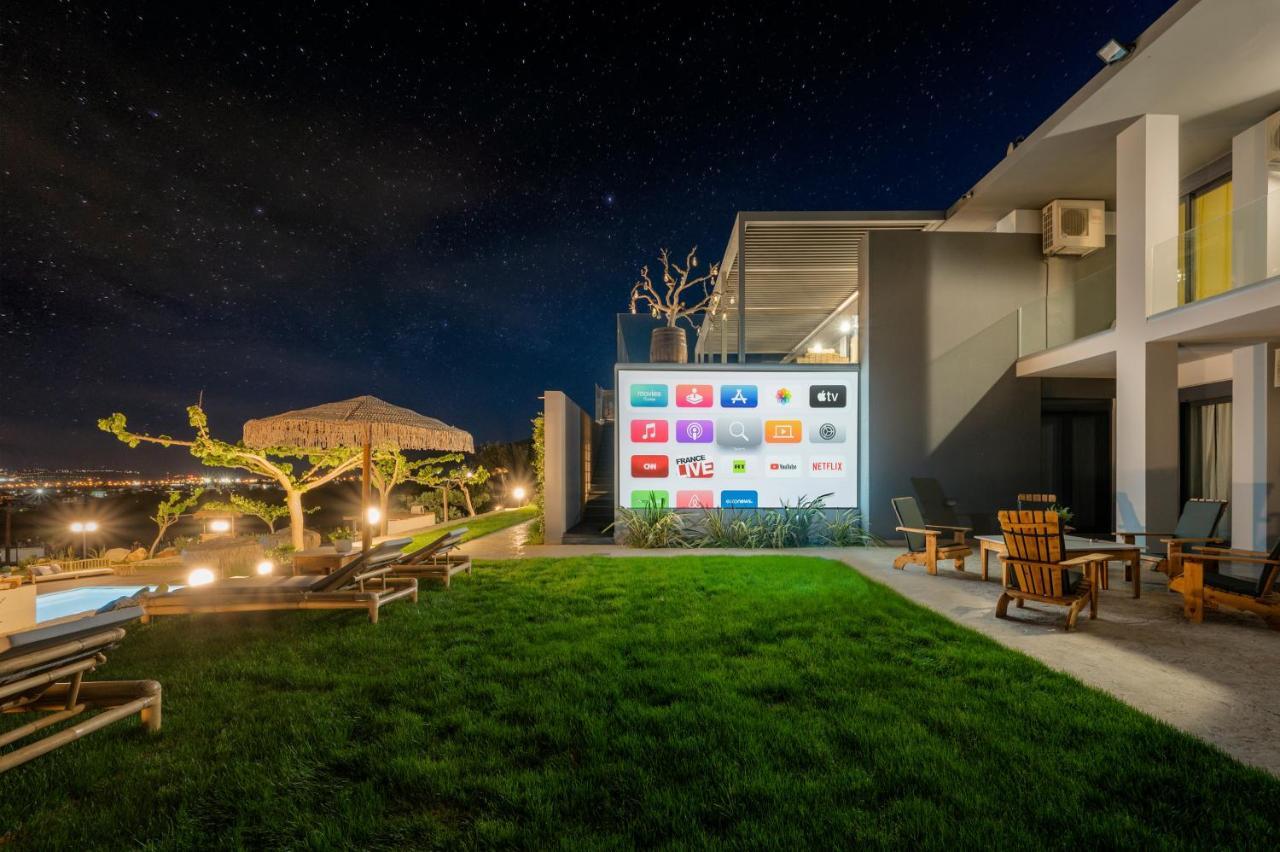 Olivenest Chania Executive Villa Perivólia Eksteriør bilde