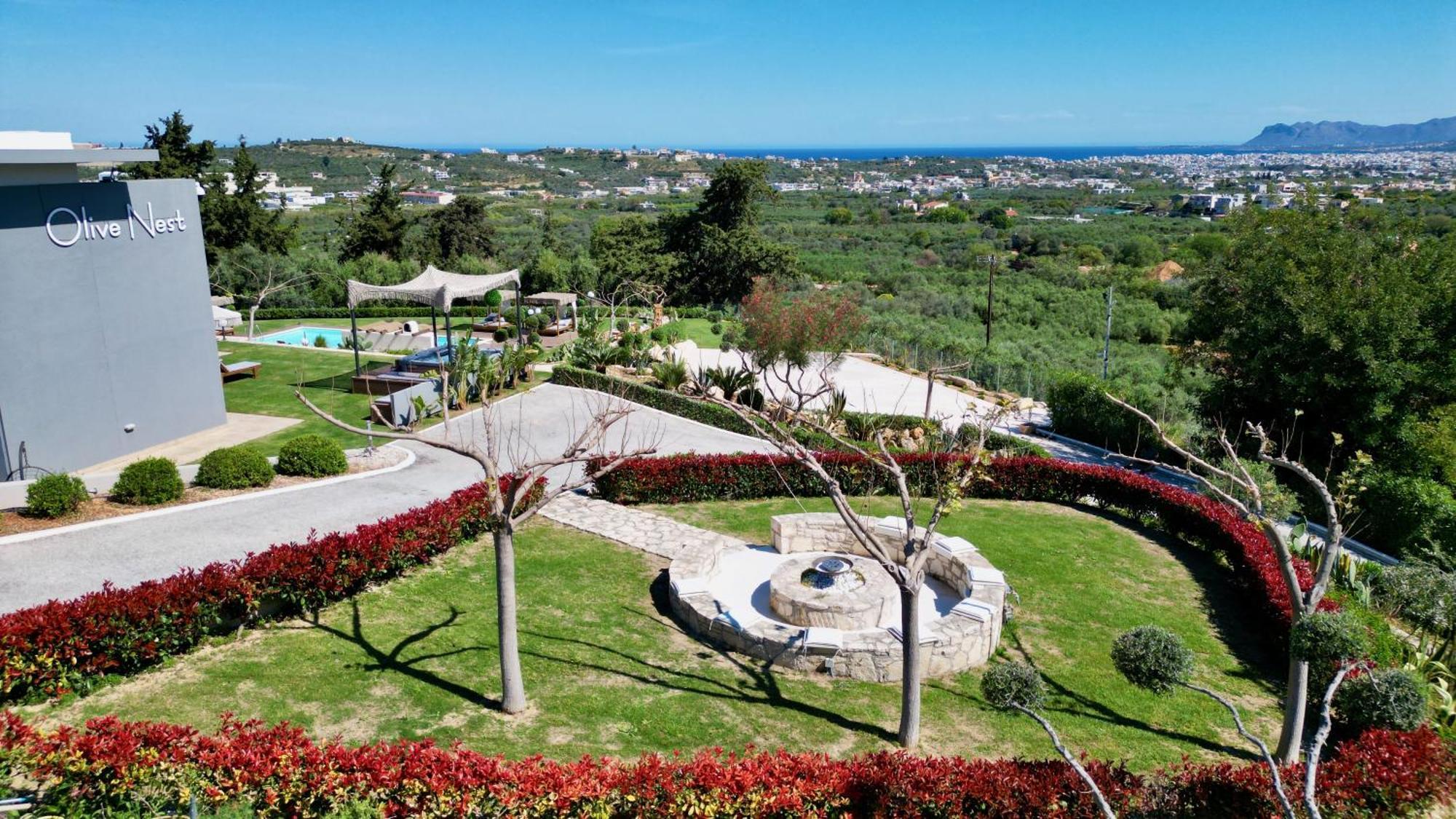 Olivenest Chania Executive Villa Perivólia Eksteriør bilde