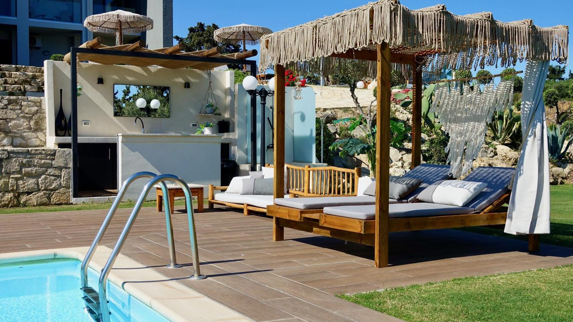 Olivenest Chania Executive Villa Perivólia Eksteriør bilde