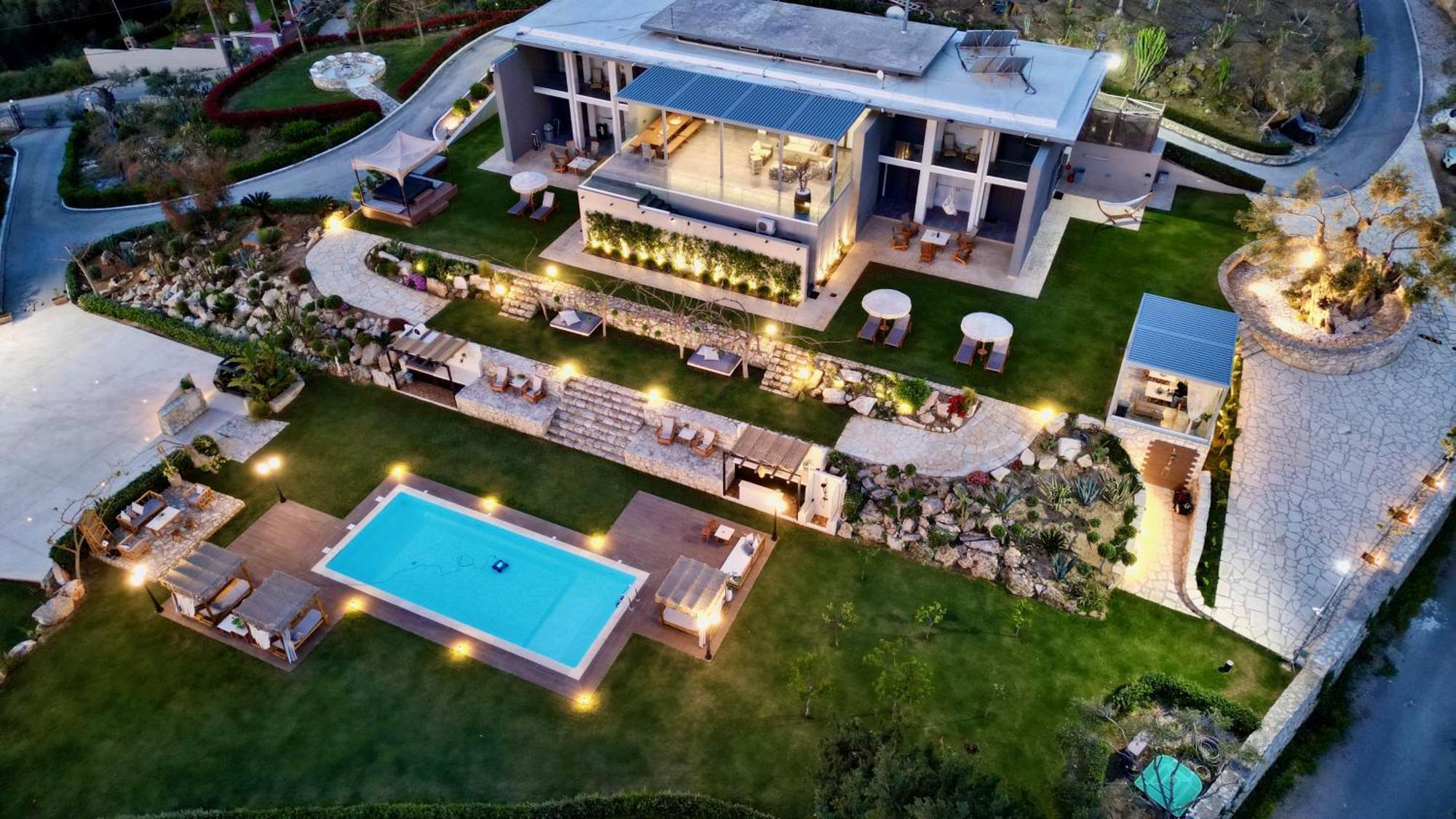Olivenest Chania Executive Villa Perivólia Eksteriør bilde
