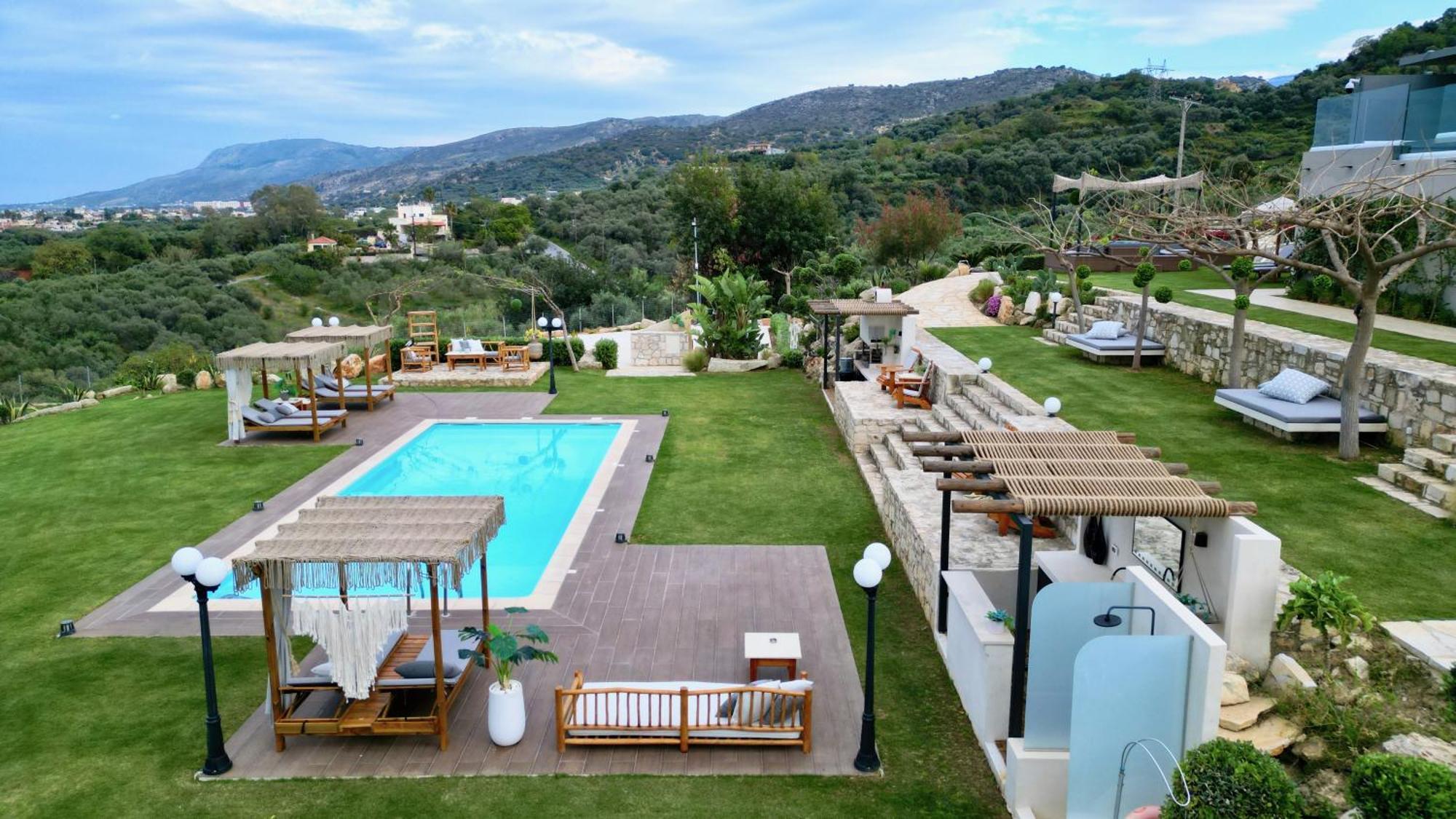 Olivenest Chania Executive Villa Perivólia Eksteriør bilde