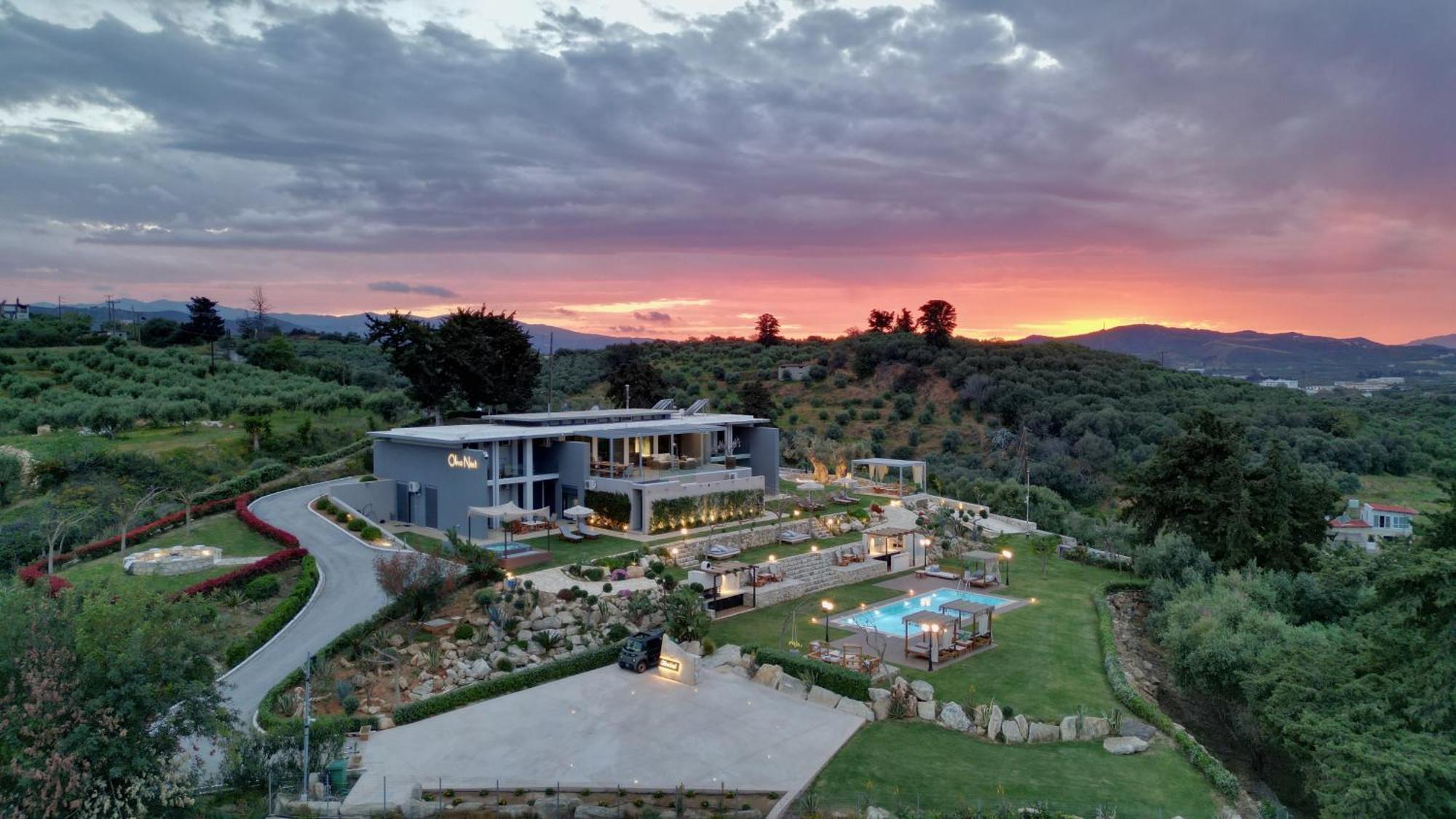 Olivenest Chania Executive Villa Perivólia Eksteriør bilde