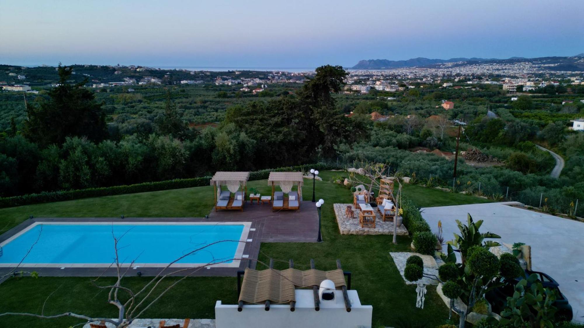 Olivenest Chania Executive Villa Perivólia Eksteriør bilde